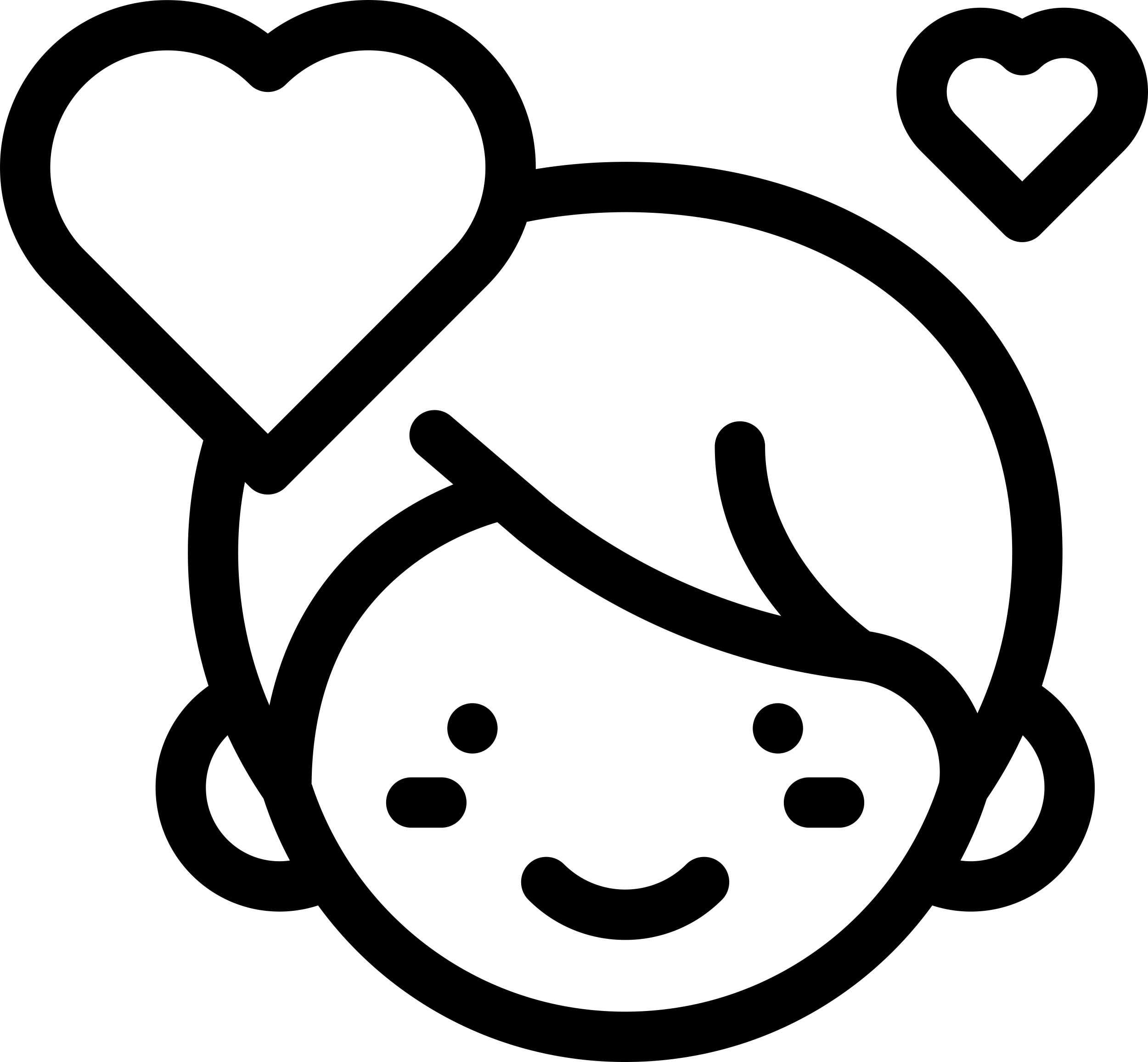 Boy In Love Outline Icon Svg Set Free Vectors